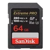 Image de SanDisk Extreme Pro - carte memoire flash - 64 Go - SDXC UHS-II