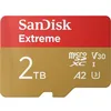 Image de Carte mémoire - SANDISK - Extreme microSDXC 2 To - Jusquà 240 Mo/s - U3 V30 A2