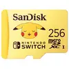 Image de Carte Mémoire Micro Sd Sandisk Nintendo Switch System Pokemon 256go