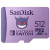 Image de Carte Mémoire Micro Sd Sandisk Nintendo Switch System Pokemon 512go