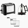 Image de Dualit - pack grille-pain 2 fentes et cage + bouilloire 10138 - lite 10138