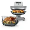 Image de Friteuse sans huile - NINJA - CRISPI PRO - Capacité 57 L + 23 L - 5 programmes - 2100 W - Blanc
