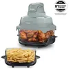 Image de Friteuse sans huile en verre - Ninja - CRISPi FN201EUGN8 - 2 capacités 2 3L+3 8L - 4 modes de cuisson - Sans PFAS - 1700W