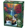 Image de Cobble Hill Puzzle Cascade D'automne 1000 Pièces - Mystic Falls Autumn