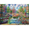Image de Cobble Hill Puzzle 1000 Pièces - Canal D'amsterdam Casse-tête