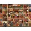 Image de Cobble Hill Puzzle Chat 1000 Pièces - La Bibliothèque Des Chats