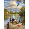 Image de Cobble Hill Puzzle Dog Day Afternoon Puzzle 1000 Pièces