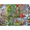 Image de Cobble Hill Puzzle 1000 Pièces - Oiseaux Puzzle Paysage