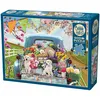 Image de Cobble Hill Country Truck In Spring Jeu De Puzzle 500 Pièce(s) Paysage
