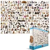 Image de Puzzle Eurographics 2000 pièces - The World of Dogs - Multicolore - Adulte - Animaux