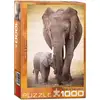 Image de Eurographics Elephant & Baby 1000pcs Jeu De Puzzle 1000 Pièce(s) Animaux