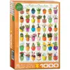 Image de Eurographics Cacti & Succulents 1000pcs Jeu De Puzzle 1000 Pièce(s) Flora