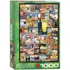 Image de Eurographics Puzzle Travel Around The World Vintage Posters - 1000 Pièces