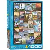 Image de Eurographics Puzzle Lighthouses Vintage Posters - 1000 Pièces Carton