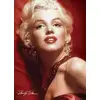 Image de Eurographics Marilyn Monroe Portrait Rouge (1000)