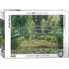 Image de Puzzle 1000 pieces : La passerelle japonaise Claude Monet