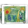 Image de Eurographics Puzzle Marc Chagall Art D'amour 1000 Pièces Puzzle