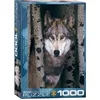 Image de Puzzle Eurographics 1000 pièces - Loup gris - Animaux - Adulte - Intérieur