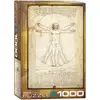 Image de Eurographics Puzzle Art L'homme De Vitruve 1000 Pièces Carton