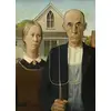 Image de Eurographics Puzzle Grant Wood American Gothic 1000 Pièces Carton