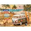 Image de Eurographics Puzzle Vw Be Happy 1000 Pièces Nostalgie Plage