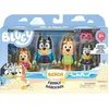 Image de Bluey La famille à la Plage (4 figurines) - Univers miniature - MOOSE TOYS - Dès 3 ans