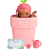 Image de Mini Poupée Surprise Luvibubs Kira Rose Pot Magique 317 Mm Avec Tasse Rose Et Certificat De Naissance