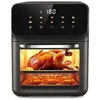 Image de Friteuse à Air Sans Huile Air Fryer 10L 2200W 10 Programmes Écran Tactile Fenêtre Transparente Nettoyage Facile