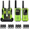 Image de Retevis RT649P Talkie Walkie Longue Portée PMR446 Flottante IP67 Étanche 1200mAh Alarme SOS Radio pour Kayak Surf Pêche(4 Pcs)