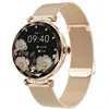 Image de Montre Connectée Femme Or - Écran AMOLED 1.43 Verre Taillé Diamant - Appel Bluetooth - Étanche IP68 - Santé & Sport - iOS/Android