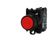 Image de Bouton interrupteur rouge complet IMO Ø22mm, 1NC BIS BS3DR-R
