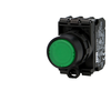 Image de Bouton poussoir lumineux vert complet IMO Ø22mm, 1NO+1NC, LED 24V BIS BS3DL-V 24