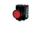 Image de Bouton poussoir lumineux rouge complet IMO Ø22mm, 1NO+1NC, LED 24V BIS BS3DL-R 24