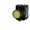 Image de Bouton poussoir lumineux jaune complet IMO Ø22mm, 1NO+1NC, LED 24V BIS BS3DL-J 24