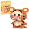 Image de GAVI STORE Figurine à assembler Tigrou 58 cm 170 pièces Micro Bricks Jeu de construction compatible Lego