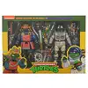 Image de Lot de 2 figurines tortues ninja (dessin animé) aventure spatiale et samouraï