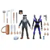 Image de Lot de 2 figurines d'action tortues ninja (dessin animé) - costume d'affaires casey