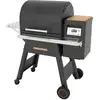 Image de Barbecue Granule Horizontal Traeger Acier Noir 117 X 71 X 130 Cm