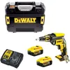 Image de Visseuse à plâtre - DEWALT - DCF620 - 2 Batteries 50 Ah - Chargeur DCB115 - Coffret TSTAK II