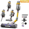 Image de Aspirateur Balai Sans Fil - YOIMOIMO - 650W - 70000 Pa - 70 Min - Charge rapide sur le support - Vidange DUne Seule Main