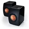 Image de Enceintes Bibliothèque Kef Ls50 Noir Piano Vendues À La Paire