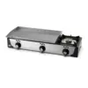 Image de Plancha Gaz Acier Poli 6 Mm 12900 W - Hr Fainca