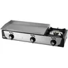Image de Plancha Gaz Acier Poli 6 mm 12900 W - HR Fainca