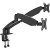Image de DMA 220 GS - Support ergonomique de bureau pour 2 moniteurs de 14’’ à 30’’ réglable en hauteur inclinable articulé orientable