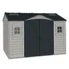 Image de Abri de Jardin en Résine 8,05m2 Gris Premium Apex DURAMAX