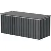 Image de Coffre De Rangement Métal 1,27m² - 1,74 X 0,73 M - Anthracite