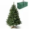 Image de Sapin de Noël artificiel 220cm Arbre de Noël Support et sac de rangement inclus