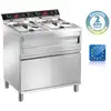 Image de Friteuse Électrique Sur Coffre - Super Puissante - 2 X 12 Litres - Sofraca