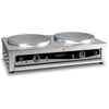 Image de Crêpière Professionnelle Double Electrique - 2 X Ø 400 Mm - Combisteel