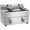Image de Friteuse Professionnelle À Induction 2 X 8 Litres - Bartscher